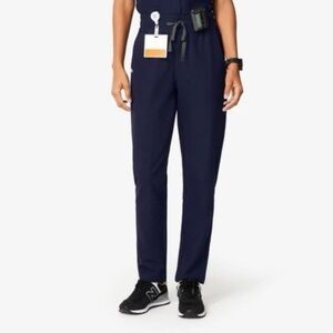 FIGS Tilpa High Waisted Straight Scrub Pant in Navy blue Women’s Small